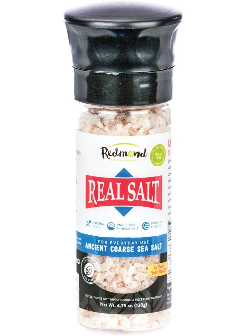 Redmond  Real Salt Coarse 4.75oz Grinder - Refillable Grinder - Image 1